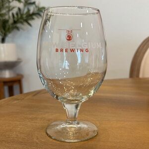 New Belgium Brewing Chalice Glass